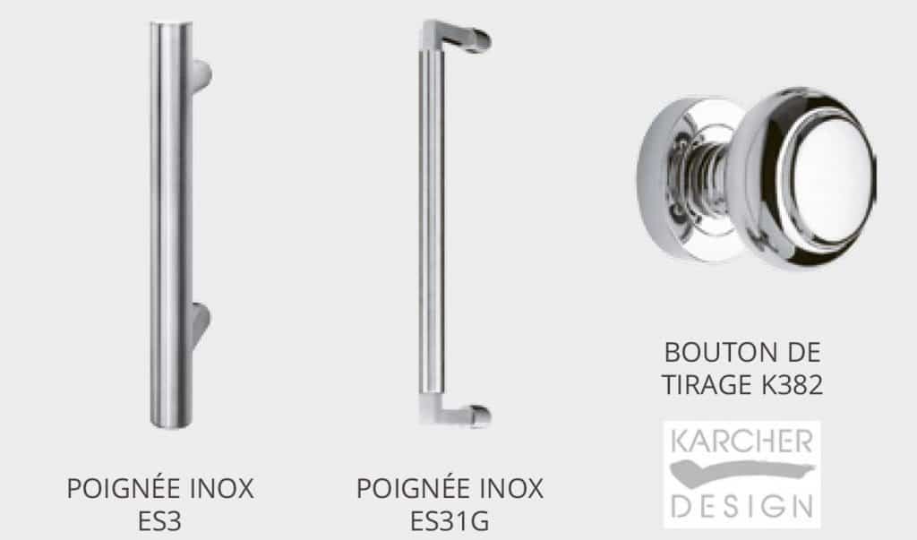 Barre de tirage inox