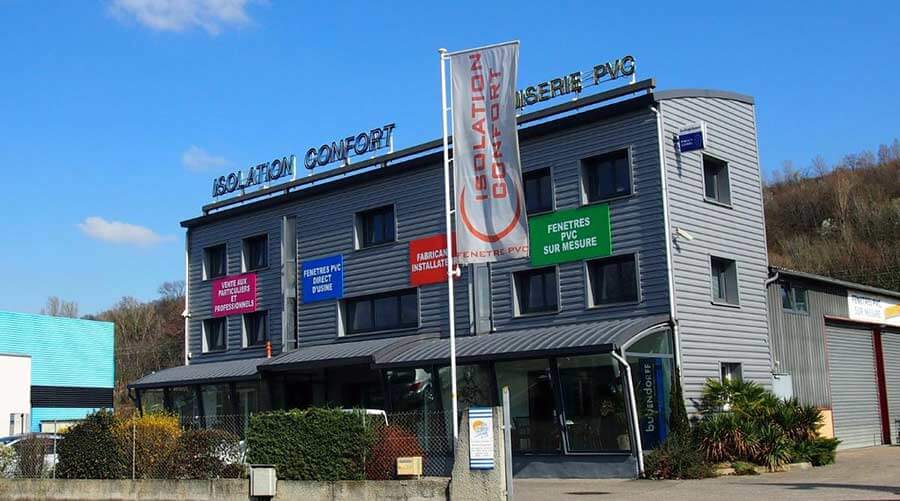 Isolation Confort - Fabricant de menuiseries aluminium et PVC à Solaize (69- Rhône)