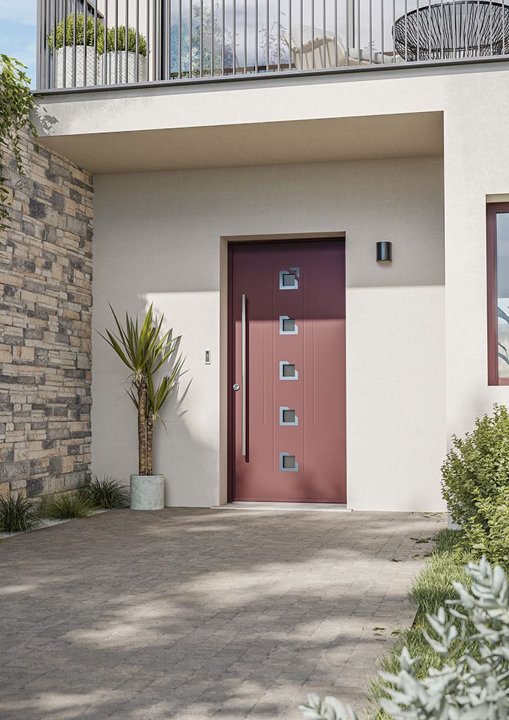 Porte d'entrée couleur personnalisé Passage Néo