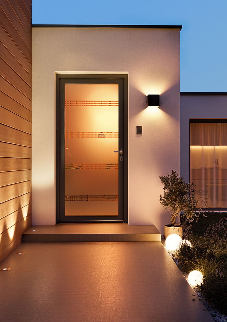 Porte d'entrée vitrée Passage Néo