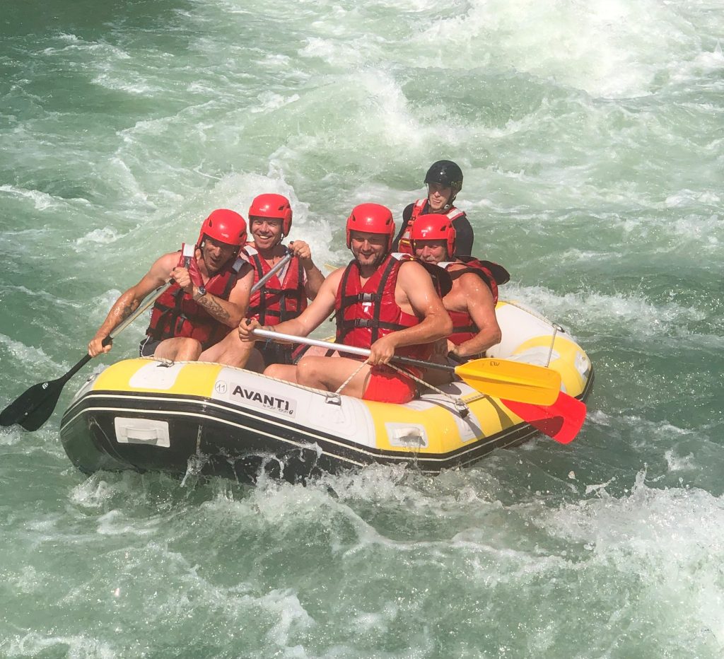 rafting isolation confort sortie